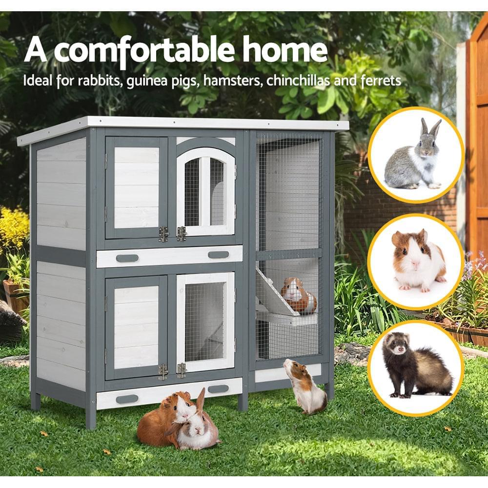 Large Rabbit Huts Large Rabbit Hutch Wooden House