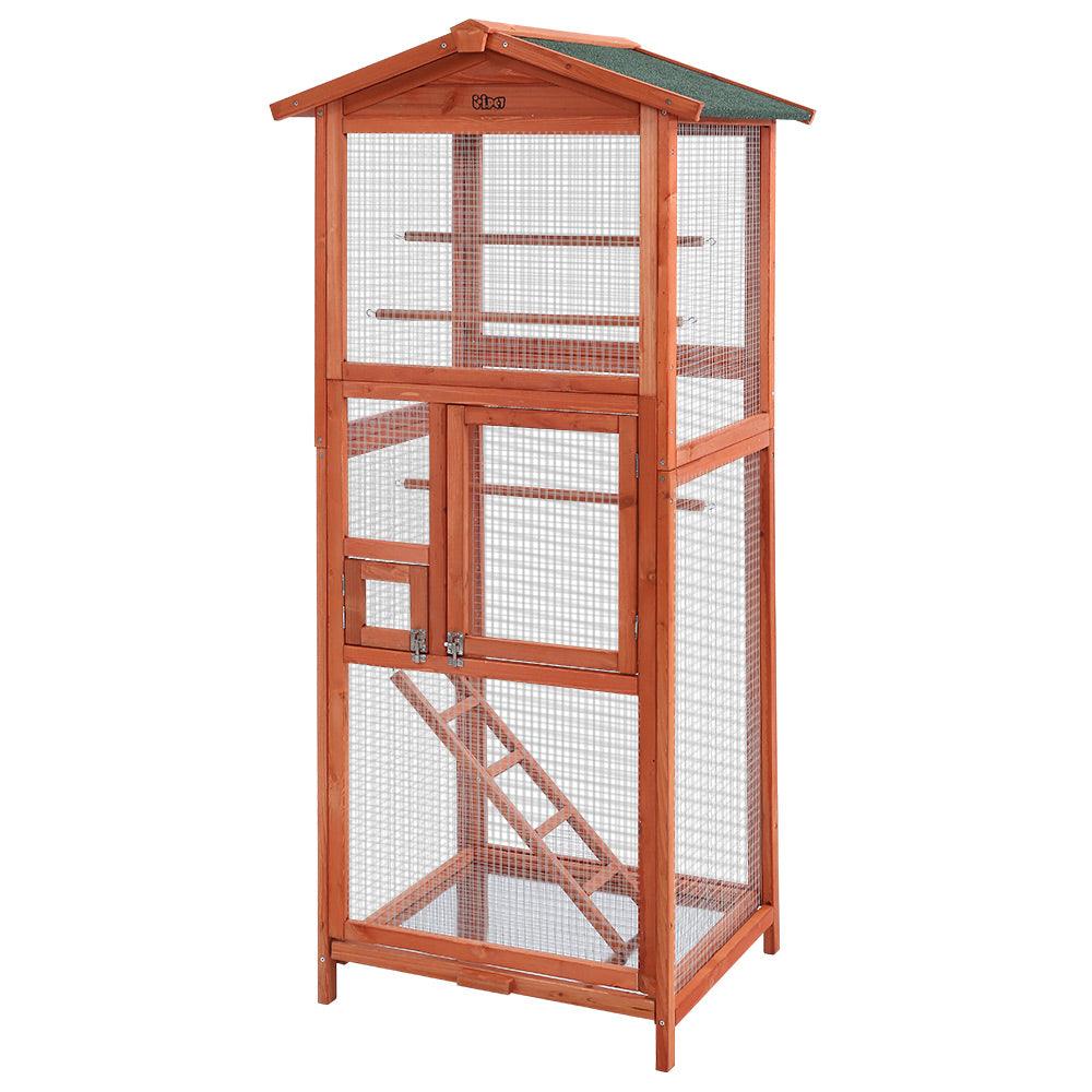 Large Wooden Bird Cages Aviary - Pets Gear