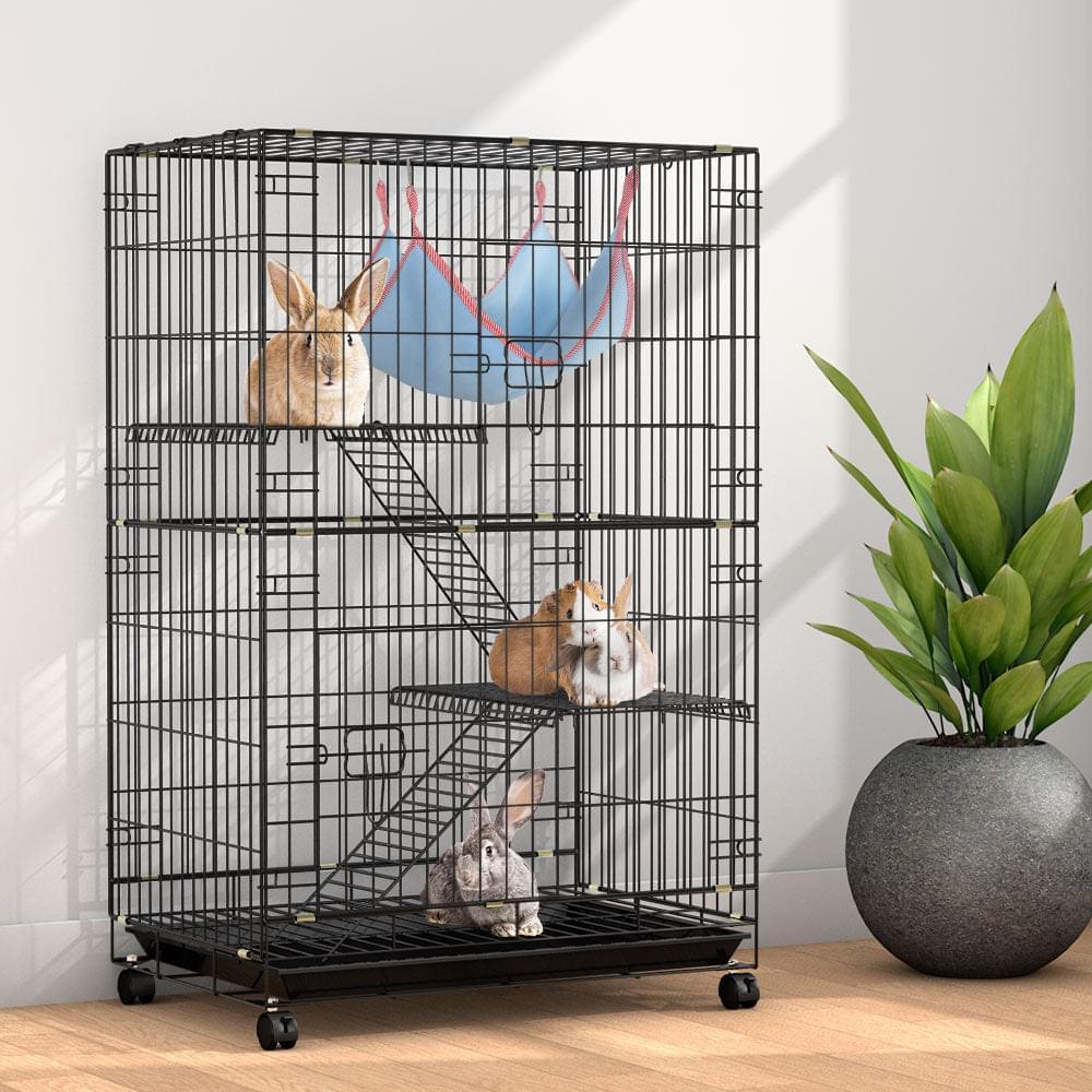 Indoor Rabbit Hutch Cage Multi Level | Pets Gear Australia