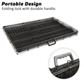 Paw Mate Wire Dog Cage Foldable Crate Kennel 24in with Tray - Pets Gear