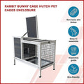 Rabbit Bunny Cage Hutch Pet Cages Enclosure - Pets Gear