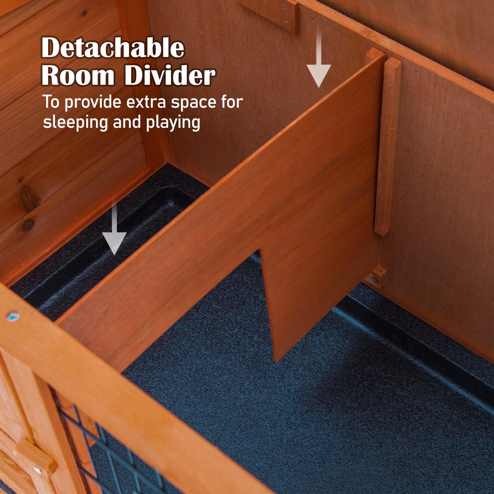 Rabbit Hutch Free Standing Cage