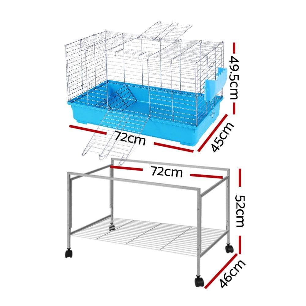 Rabbit Hutch on Wheels - Pets Gear