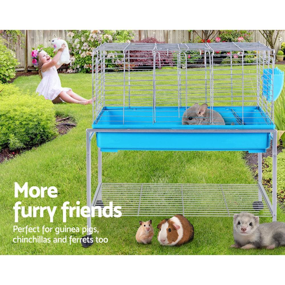 Mountable Rabbit Rabbit Hutch on Wheels | Pets Gear Australia