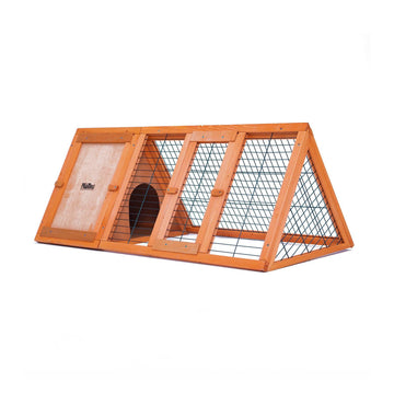 Triangle Rabbit Hutch Cage Run - Pets Gear