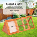 Triangle Rabbit Hutch Cage Run - Pets Gear