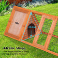 Triangle Rabbit Hutch Cage Run - Pets Gear